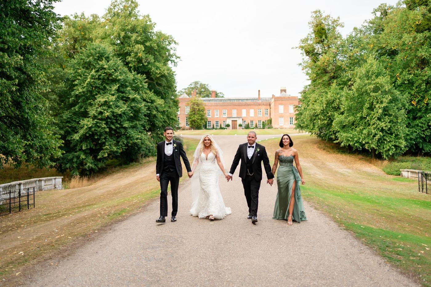 Wedding at Braxted Park photographed by Wedding Video Essex