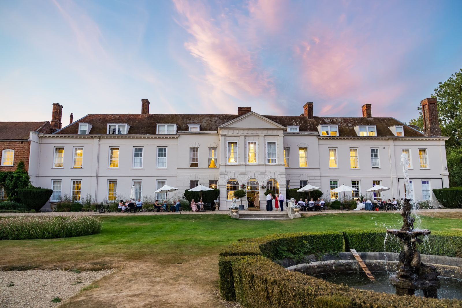Wedding at Gosfield Hall photographed by Wedding Video Essex