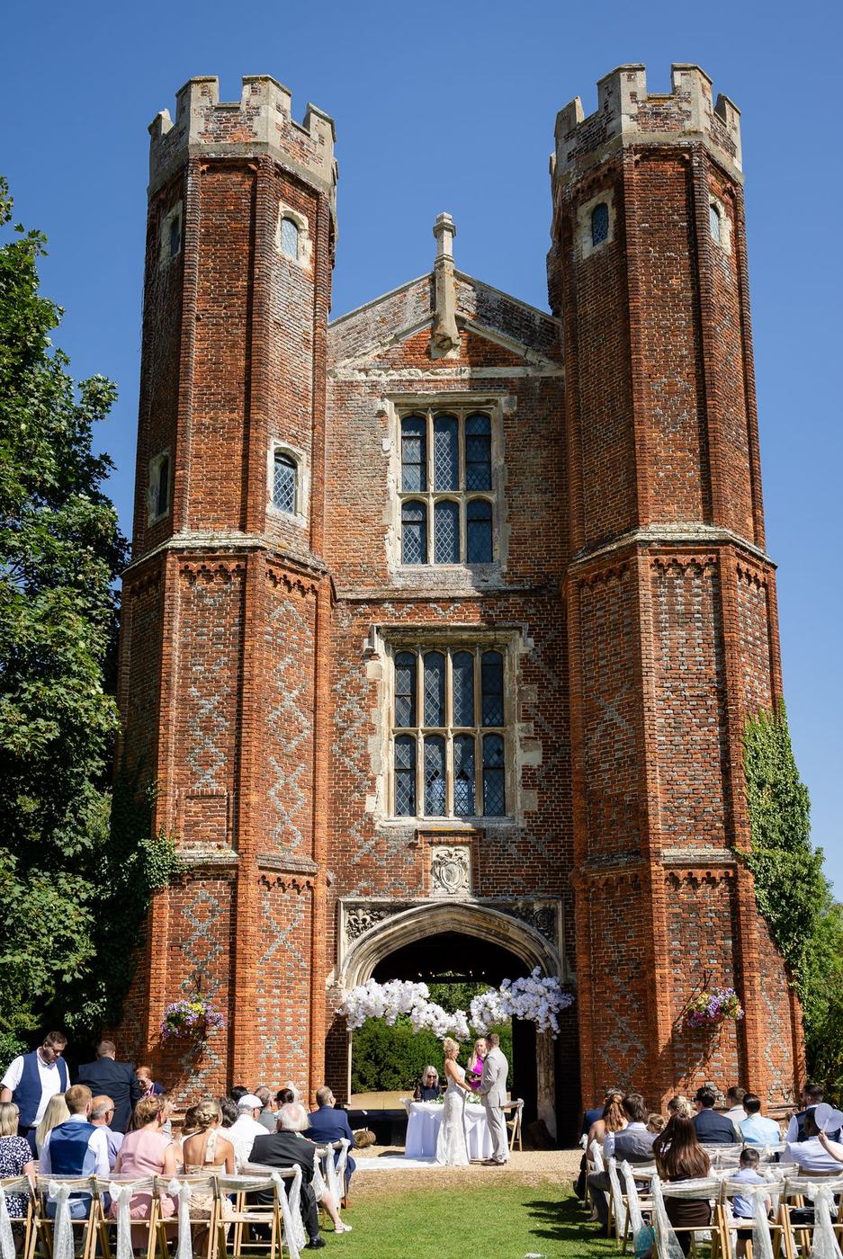 Wedding at Leez Priory photographed by Wedding Video Essex