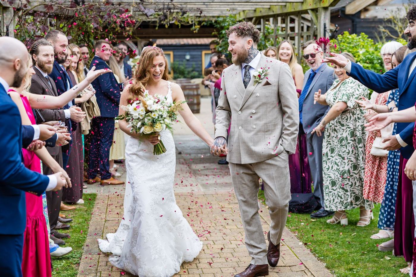 Wedding at Maidens Barn