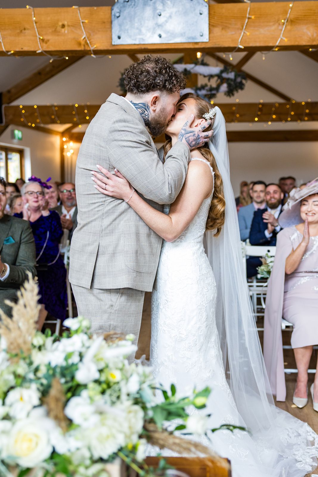 Wedding at Maidens Barn photographed by Wedding Video Essex