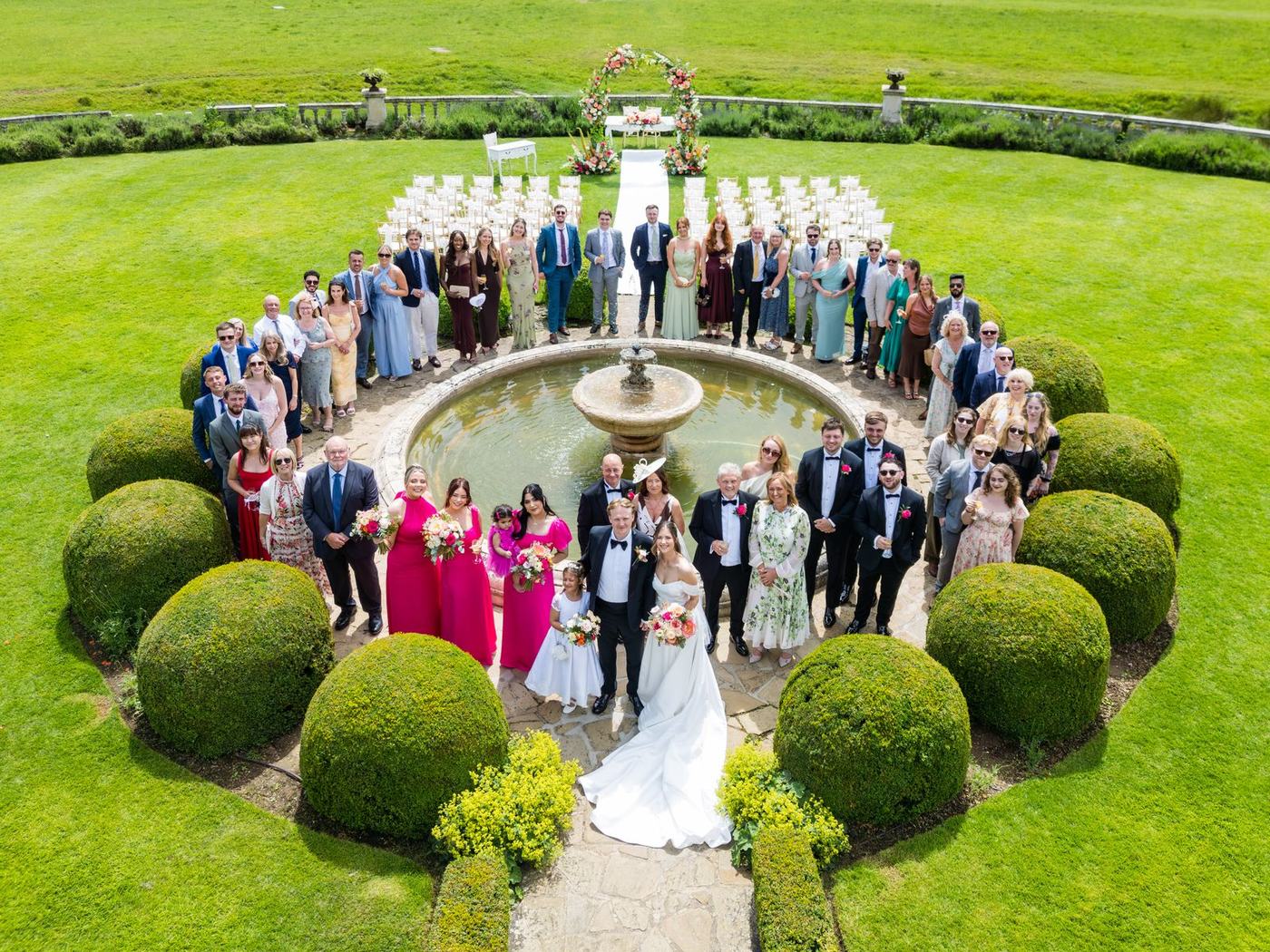 Wedding at Parklands Quendon Hall photographed by Wedding Video Essex