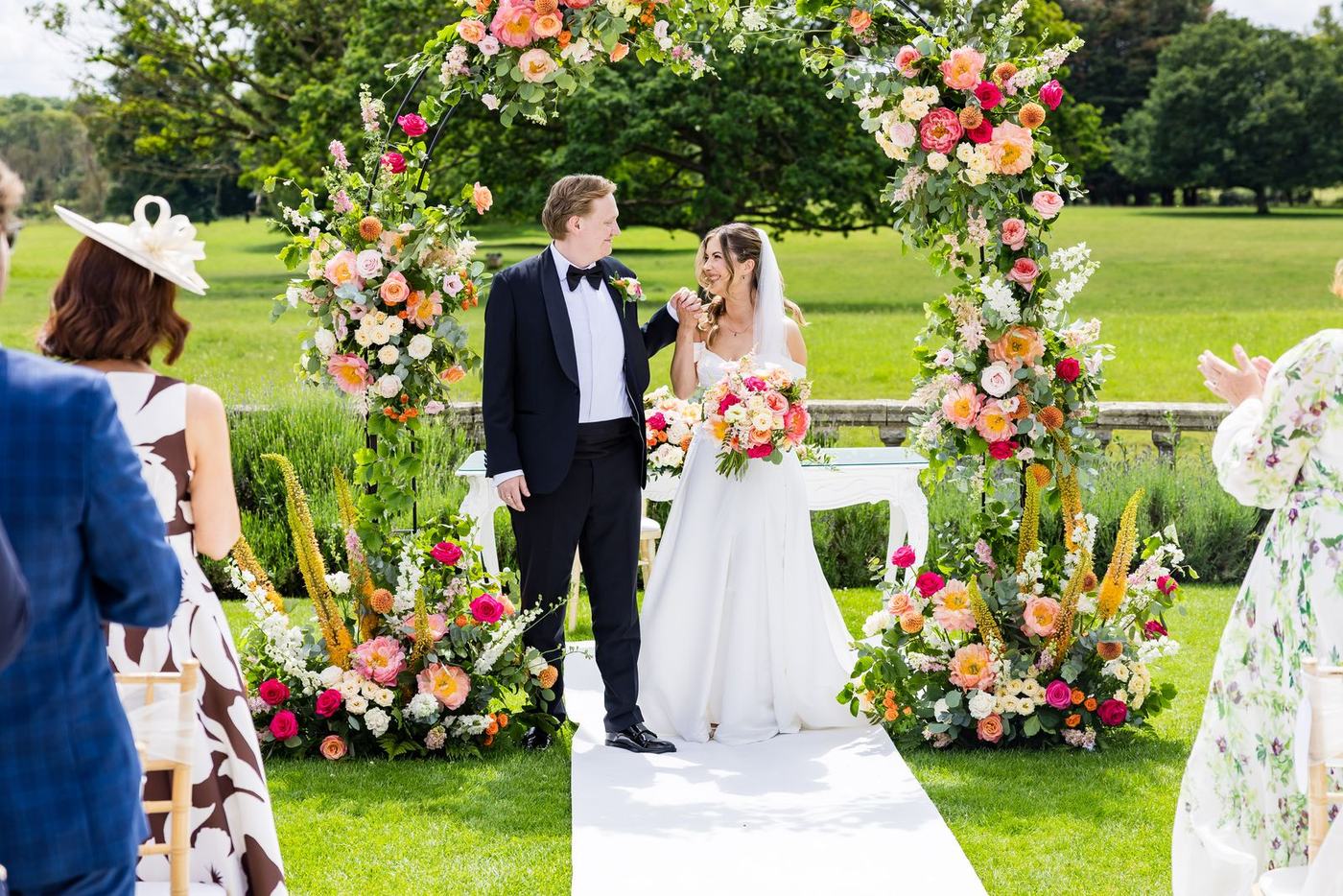 Wedding at Parklands Quendon Hall photographed by Wedding Video Essex