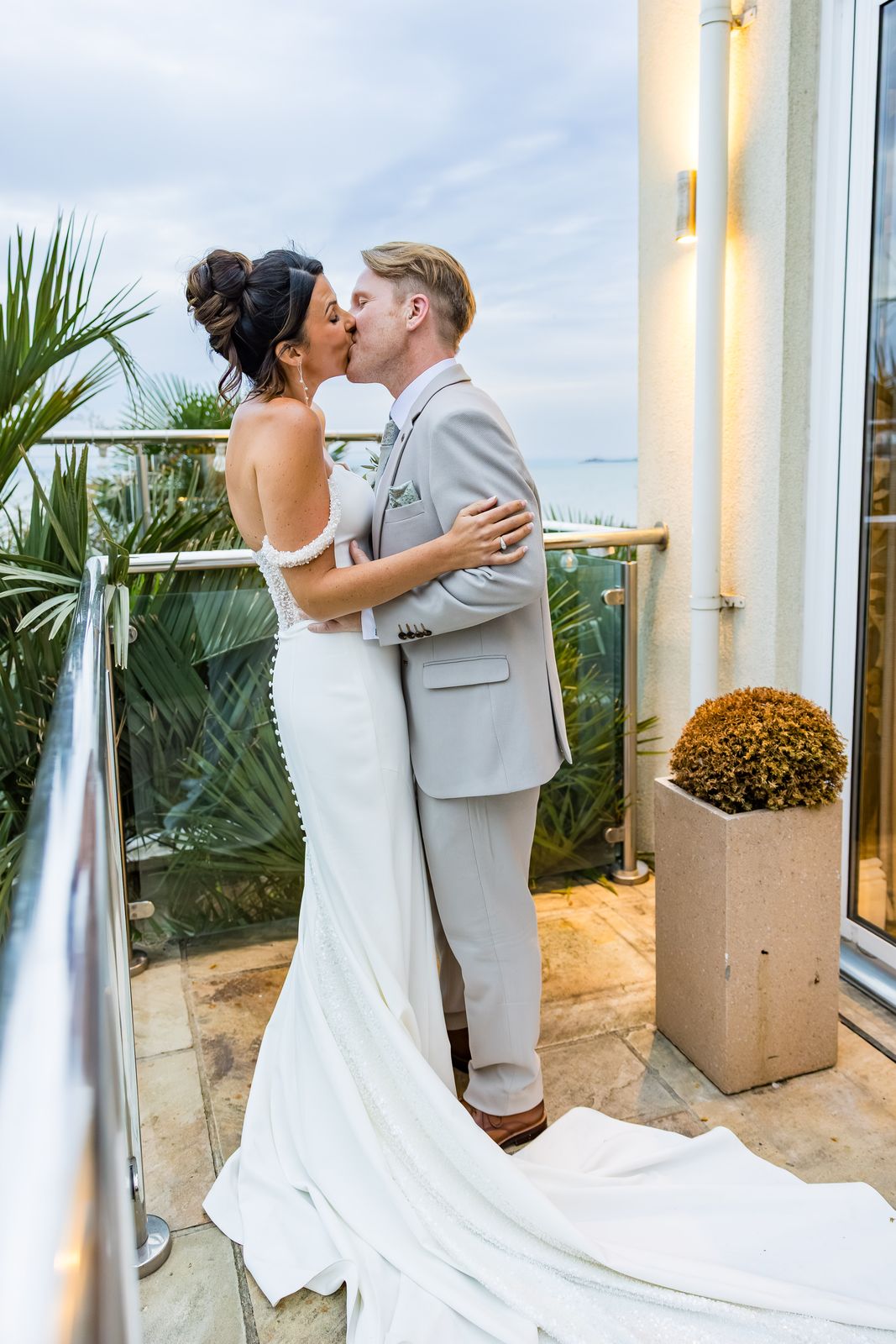 Wedding at The Roslin Beach Hotel photographed by Wedding Video Essex