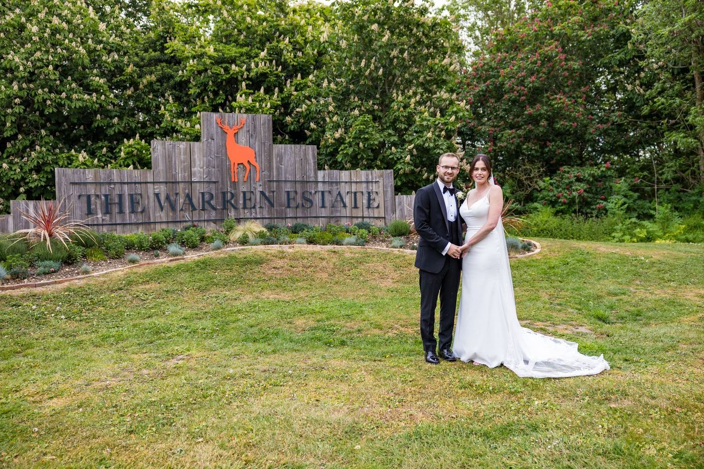 Wedding at The Warren Estate photographed by Wedding Video Essex